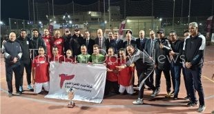 فريق كرة القدم بميناء القاهرة يفوز ببطولة وزارة الطيران المدني الرمضانية