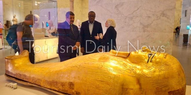 المتحف القومي للحضارة يستقبل وفد من مسئولي الوكالة الدولية للطاقة الذرية