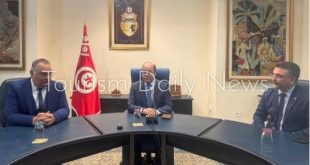وزير السياحة التونسي يشارك في تنصيب المدير العام الجديد للديوان