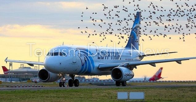 بيان مصر للطيران حول تصادم أتوبيس بمطار القاهرة وإصابة ركاب متجهين لأربيل