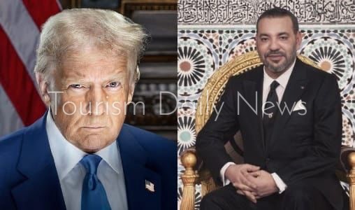 الرئيس الأمريكي، دونالد ترامب، العاهل المغربي، الملك محمد السادس