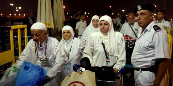 عودة المعتمرين المصريين من الأراضي السعودية