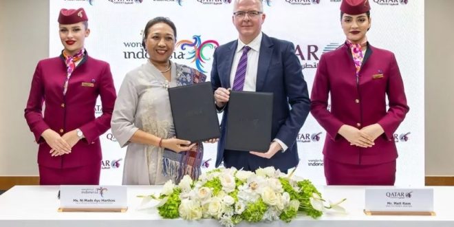 الخطوط القطرية تعيد تشكيل مستقبل السفر الرقمي بسوق السفر العربي دبي 2025