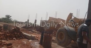 تنفيذ 7 قرارات إزالة في حملة لوقف التعديات على أملاك الدولة بقرية خزام