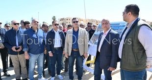 سور بمنطقة الشانزلزيه ومشروع البوغاز الرئيسي بمركز مارينا العلمين السياحي