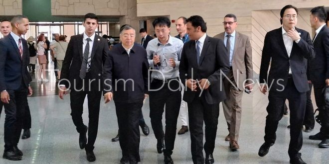 المتحف القومي للحضارة يستقبل وفداً رفيع المستوى من الحزب الشيوعي الصيني