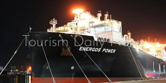 La llegada del barco de GNL al puerto de Alexandria proviene de Alemania