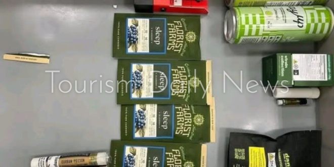 جمارك الغردقة تضبط محاولة تهريب مخدرات مع أمريكي من اصل مصري 