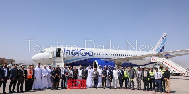 طيران إنديجو يبدأ تسيير رحلات من الفجيرة إلى مومباي وكانور في الهند