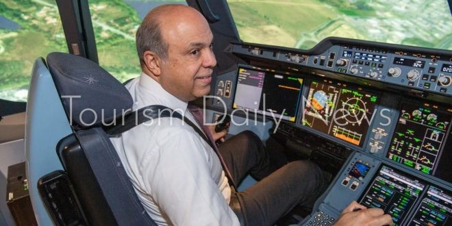 وزير الطيران المصري يزور إيرباص وخط التجميع النهائى لطائرات A350