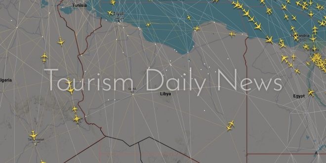 الإمارات والقطرية أولى شركات الطيران التي بدأت استخدام المجال الجوي الليبي
