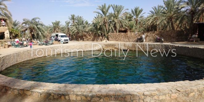 سيوة تستعد لاستقبال موسم السياحة العلاجية وتنهي تجهيز وتطهير عين كليوباترا