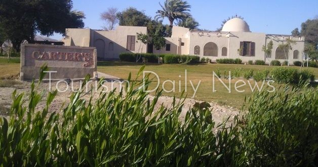 تورزم ديلي نيوز بمنزل هوارد كارتر بالأقصر .. حيث سكن مكتشف الفرعون الذهبي