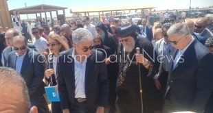 جولة تفقدية لموقع دير أبو مينا الأثري ودير مارمينا بالإسكندرية