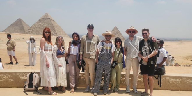 رحلة تعريفية لوفد من المدونين والمؤثرين الأمريكان بالمقصد المصري