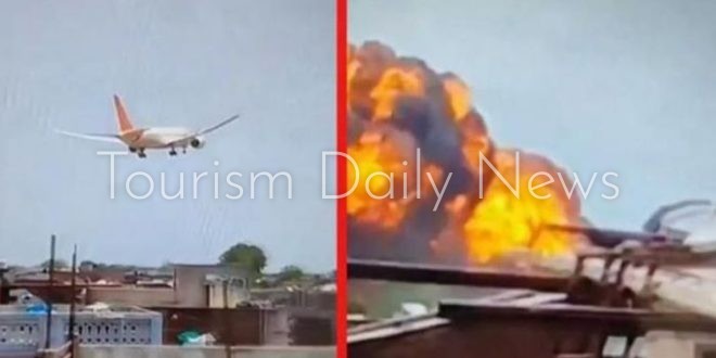 الطائرة الهندية المنكوبة