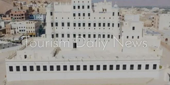 قصر سيئون في حضرموت شرق اليمن