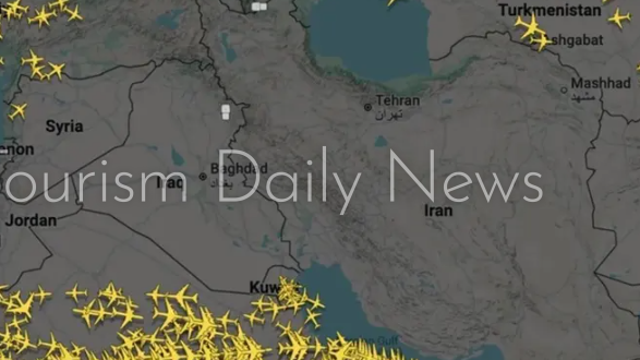 زيادة كبيرة في عدد الرحلات الجوية فوق الأجواء الأفغانية أزمة الشرق الأوسط