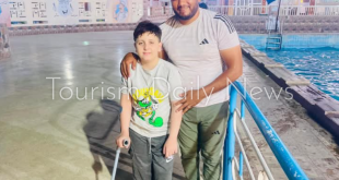 عبدالله الكحيل المجاهد الصغير يزور قلعة الرياضة في الصعيد