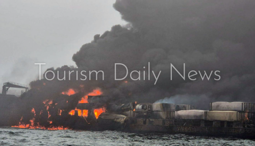 تصادم ناقلتي النفط في بحر عمان نتيجة إساءة تقدير للمسار الملاحي
