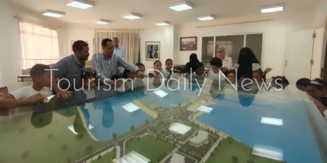 المتحف المائي بقناطر نجع حمادي يستقبل أطفال أبو تشت