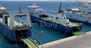 سفاجا : عبور أول شحنة ضمن التجربة التشغيلية للممر التجاري الإقليمي الجديد