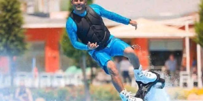 تشييع جثمان محمود عبد الغني لاعب الفلاي بورد بالغردقة وحزن أهالي المنوفية