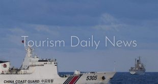 خفر السواحل بالصين يطرد سفن فلبينية من المياه المحيطة بجزر سكاربورو