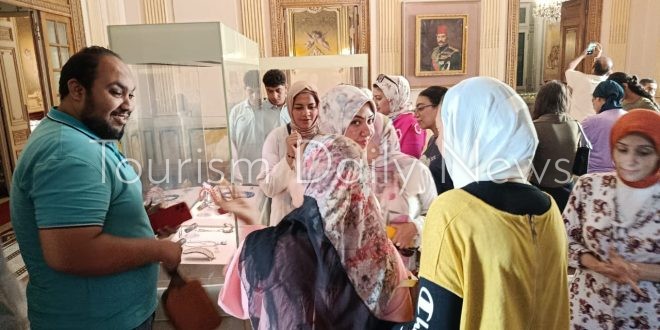 انطلاق مبادرة هويتنا إسكندراني بجولة سياحية إلى متحف المجوهرات الملكية
