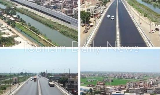 النصر للمقاولات تنتهي من تنفيذ مشروع كوبري دسونس أم دينار بالبحيرة