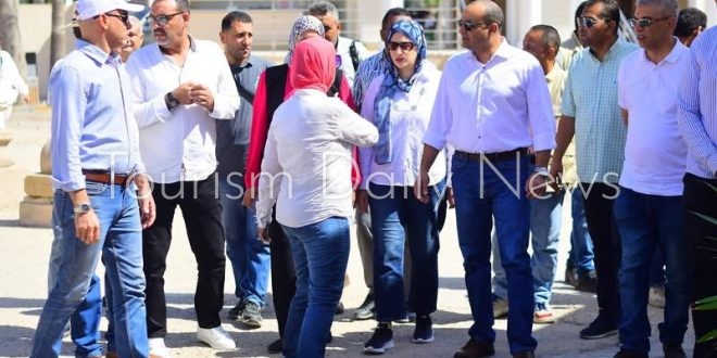 نائب وزير السياحة والآثار والأمين العام للمجلس الأعلى للآثار يتفقدان عدداً من المواقع الأثرية بالإسكندرية