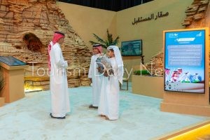 صقّار المستقبل جناح تفاعلي بالمزاد الدولي لمزارع إنتاج الصقور