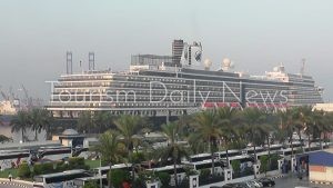 الإسكندرية تستقبل السفينة السياحية الهولندية MS Oosterdam قادمة من اليونان