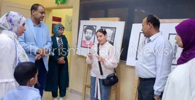 وشوش مصرية معرض للفنون التشكيلية بقصر ثقافة نجع حمادي