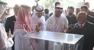 وزير الاستثمار السعودي يضع حجر الأساس لبرج الجوهرة في وسط دمشق