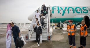 مطار فنوكوفو يحتفل بإطلاق فلاي ناس أول رحلة مباشرة بين موسكو والرياض