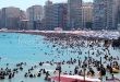 شواطئ الإسكندرية ترفع الرايات التحذيرية ونشاط ملحوظ للرياح