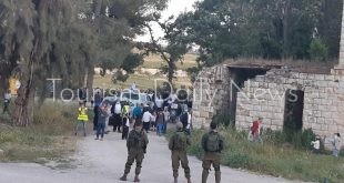 الاحتلال يقتحم المسعودية ويمنع التضامن مع موقع فلسطيني أثري مهدد