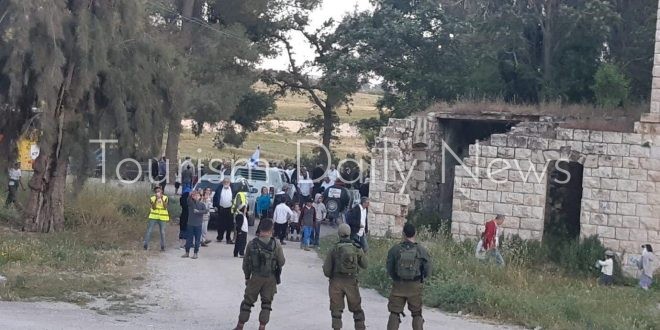 الاحتلال يقتحم المسعودية ويمنع التضامن مع موقع فلسطيني أثري مهدد