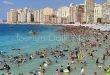 أجواء صيفية معتدلة على شواطئ الإسكندرية مع انكسار الموجة الحارة