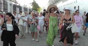 الإسكندرية تستقبل السفينة السياحية AROYA قادمة من تركيا تقل 3915 سائحًا