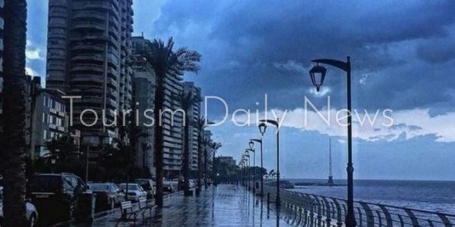 لبنان يتعرض لمنخفض جوي وموجات ثلوج خفيفة على القرنة السوداء