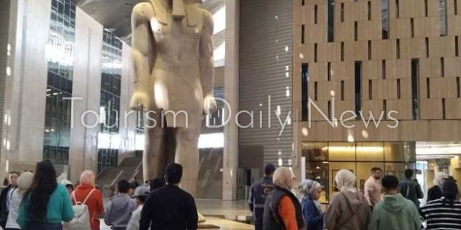 استعدادات متواصلة لحفل الافتتاح الرسمي للمتحف المصري الكبير