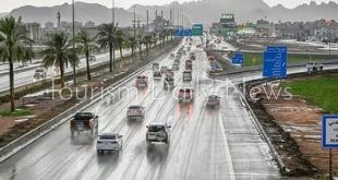 أمطار رعدية ورياح نشطة باردة على جازان وعسير والباحة ومكة المكرمة