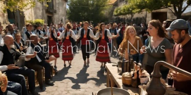 قرية بوليستيبوس الجبلية الخلابة تستعد لاستضافة مهرجانها بحلة جديدة