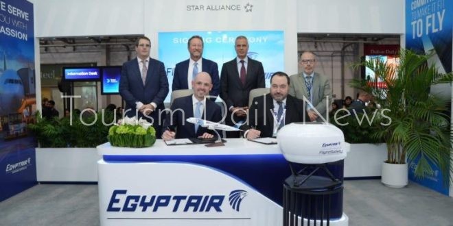 مصر للطيران توسع شراكتها مع FlightSafety بشراء جهاز محاكاة لطائرة بوينج