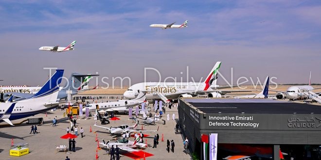 153 مليار درهم صفقات معرض دبي للطيران في اليوم الأول