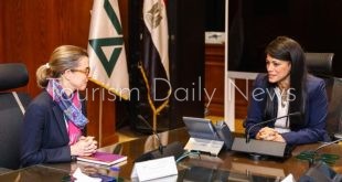 الدكتورة رانيا المشاط، وزيرة التخطيط والتنمية الاقتصادية والتعاون الدولي؛ تستقبل فرانسواز لومبار، الرئيس التنفيذي لشركة بروباركو الاستثمارية