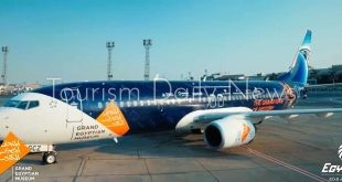 مصر للطيران تطلق حملة دعائية غير مسبوقة وتحلق بشعار المتحف حول العالم