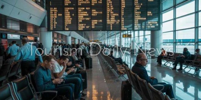 توقف رحلات المسافرين في مطار أوهير بشيكاغو واضطرابات بعد إلغاء 44 رحلة